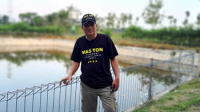 Mas Ton (Bamabang Sartono) blusukan sambang Kampung di Tunjungan Blora